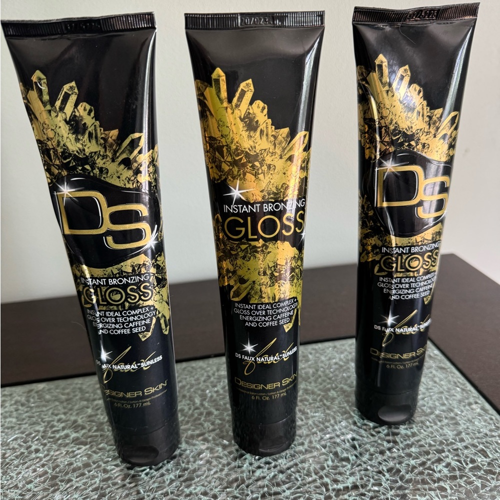 Designer Skin instant bronzing gloss - NEW - set of 3